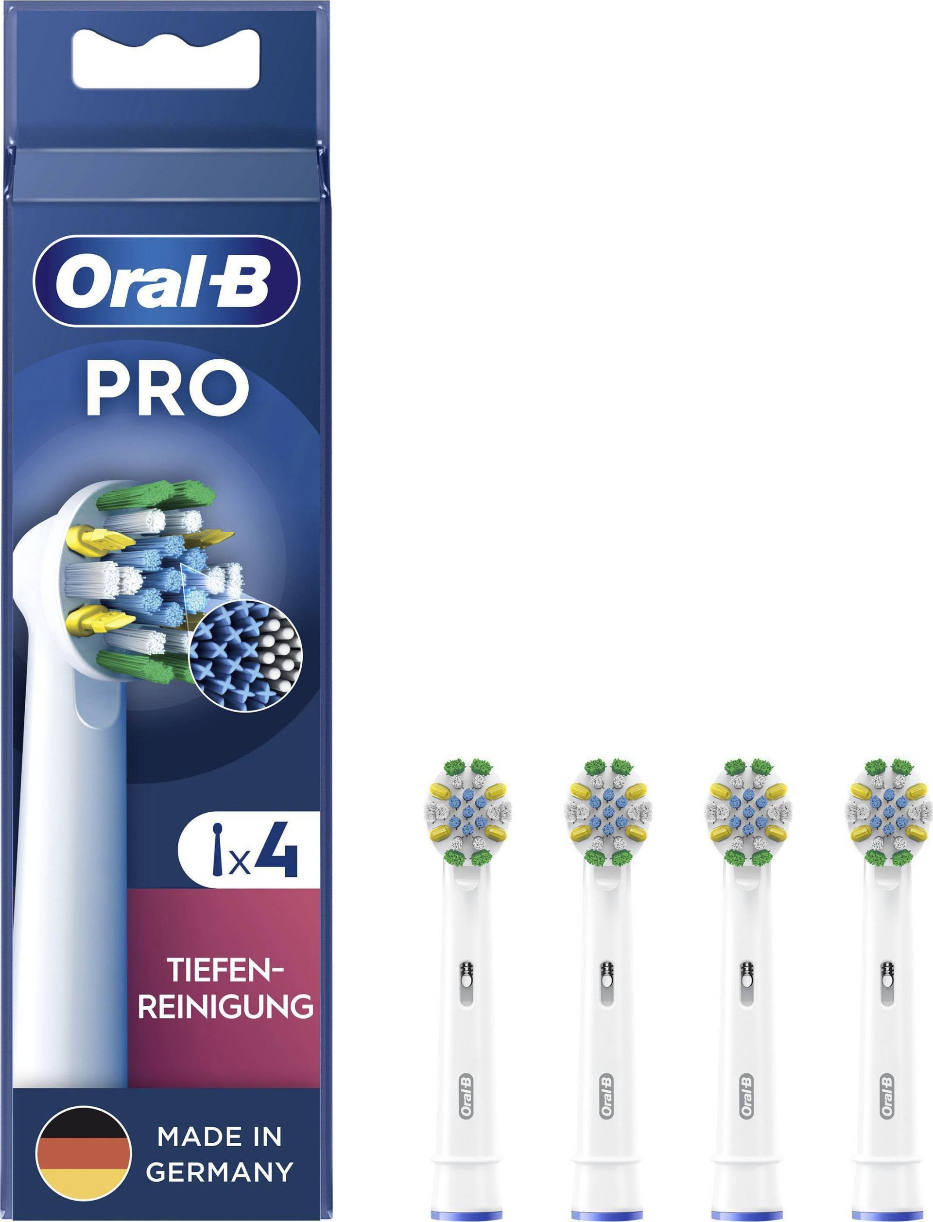 Oral-B Aufsteckbürsten »Pro Tiefenreinigung«, X-förmige Borsten von Oral-B