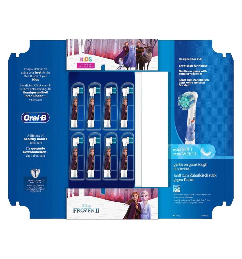 Kids Aufsteckbürsten, 8 Stück (8 X) Damen  ONE SIZE von Oral-B