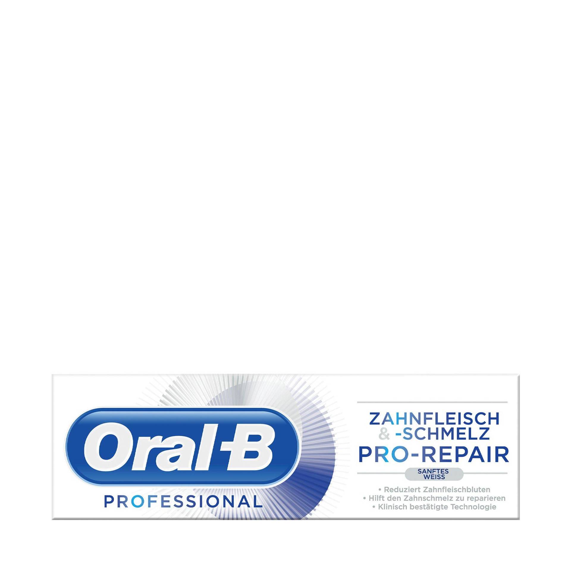 Professional Zahnfleisch Und -schmelz Pro-repair Sanftes Weiß Zahnpasta Damen  75ml von Oral-B