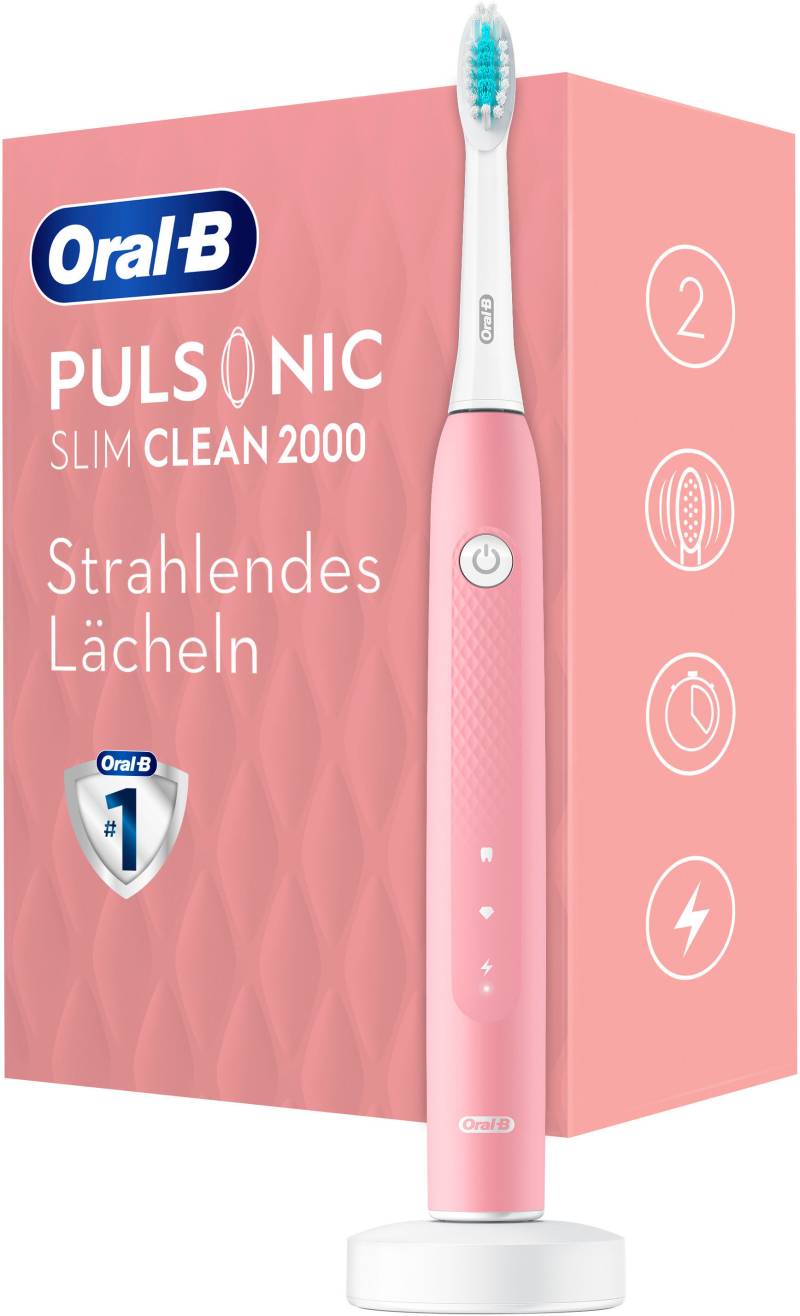 Oral-B Schallzahnbürste »Pulsonic Slim Clean 2000«, 1 St. Aufsteckbürsten von Oral-B