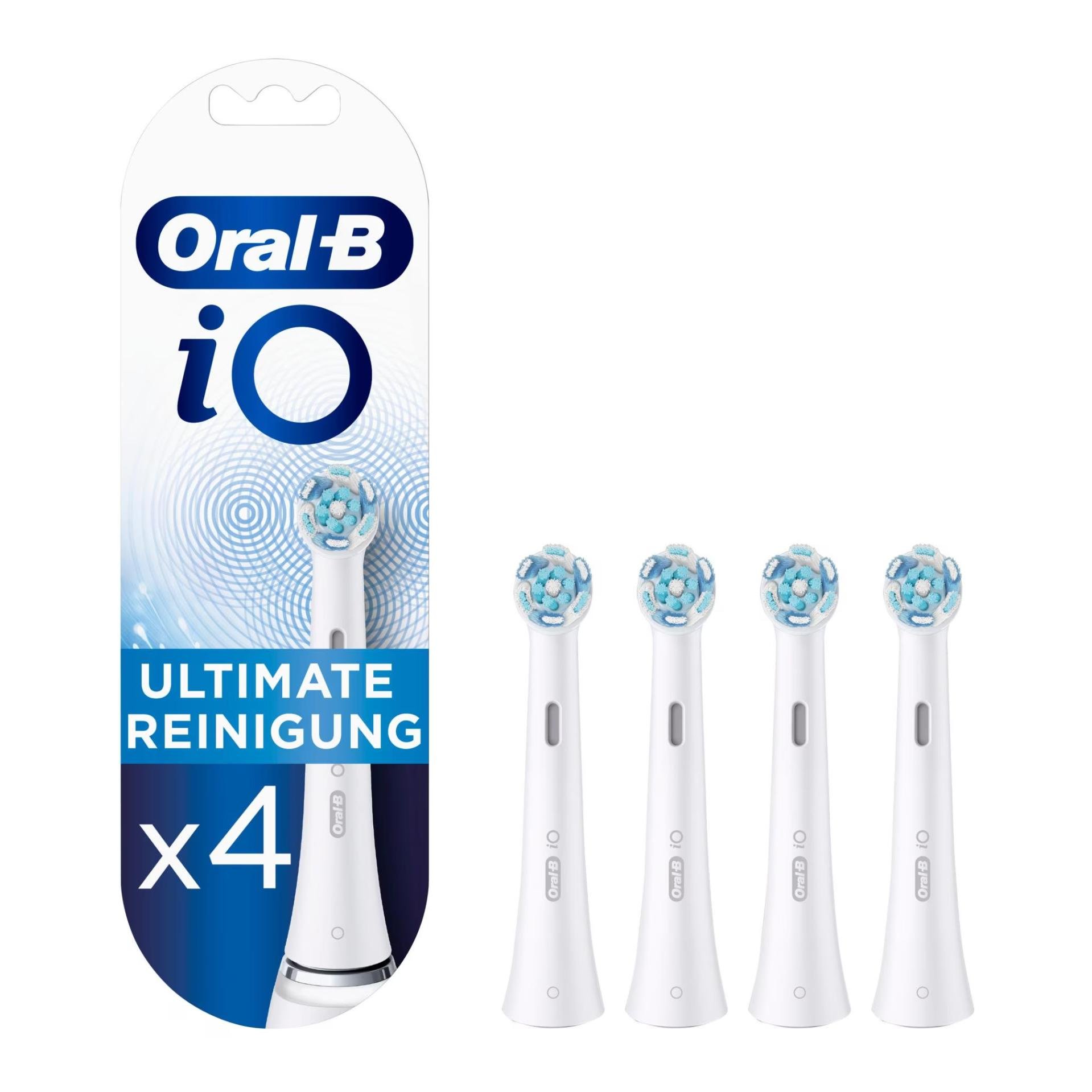 Oral-B Zahnbürstenkopf iO Ultimative Reinigung Farbe: Weiss, Anzahl: 4 Stück von Oral-B