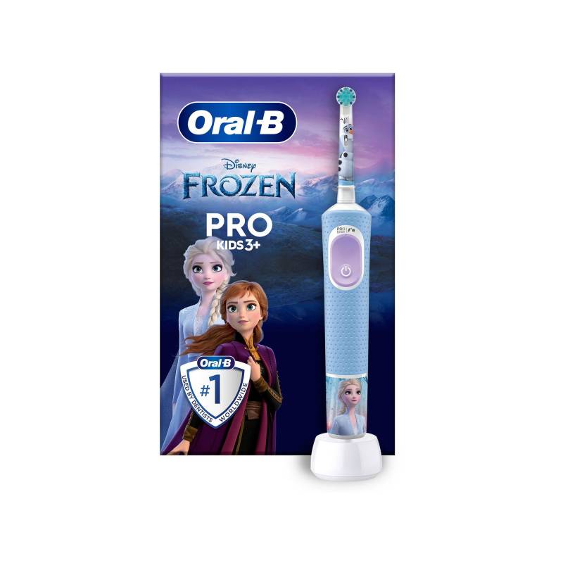 Pro Kids Frozen Elektrische Zahnbürste Damen Hellblau von Oral-B