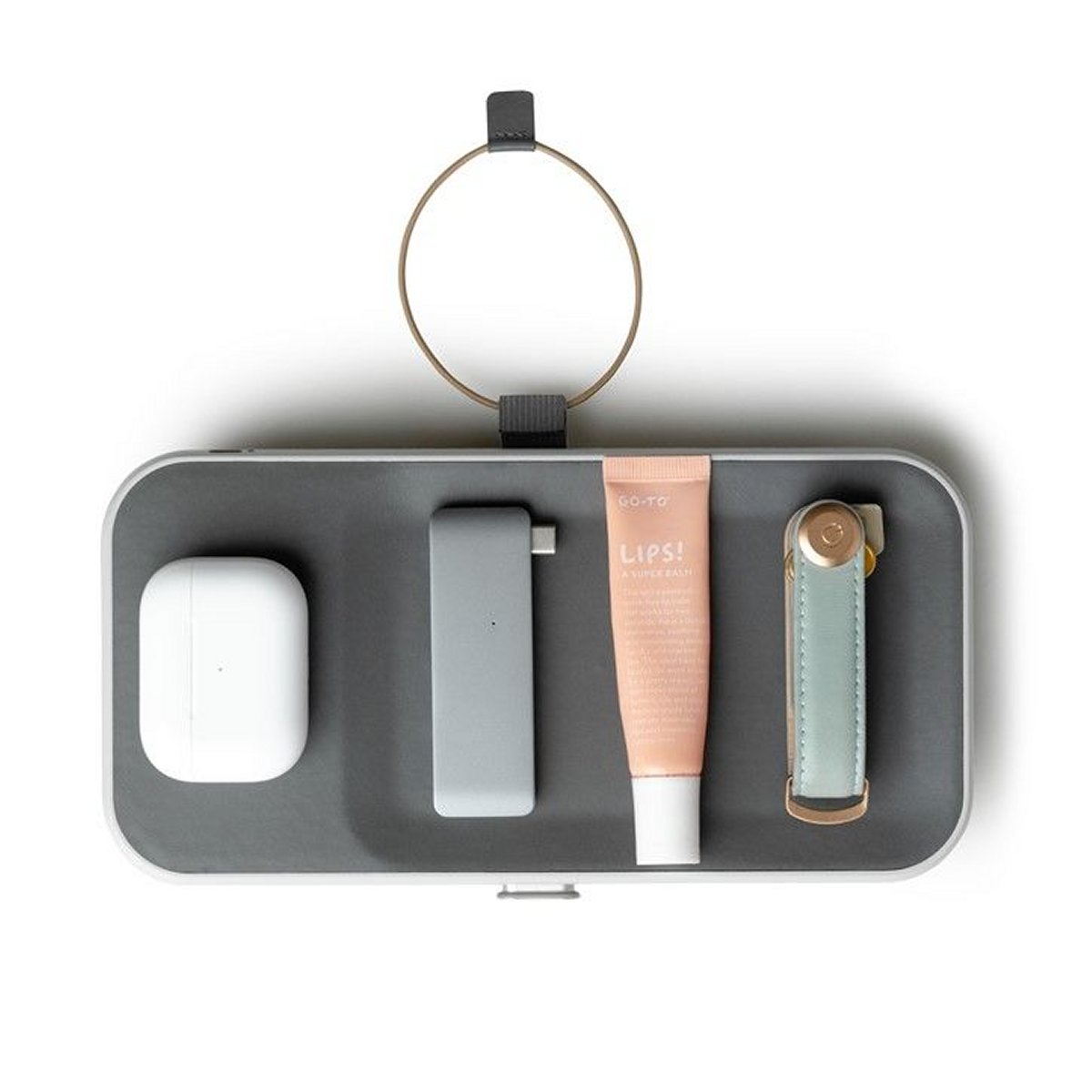 Wireless Charger Nest in Ash von Orbitkey