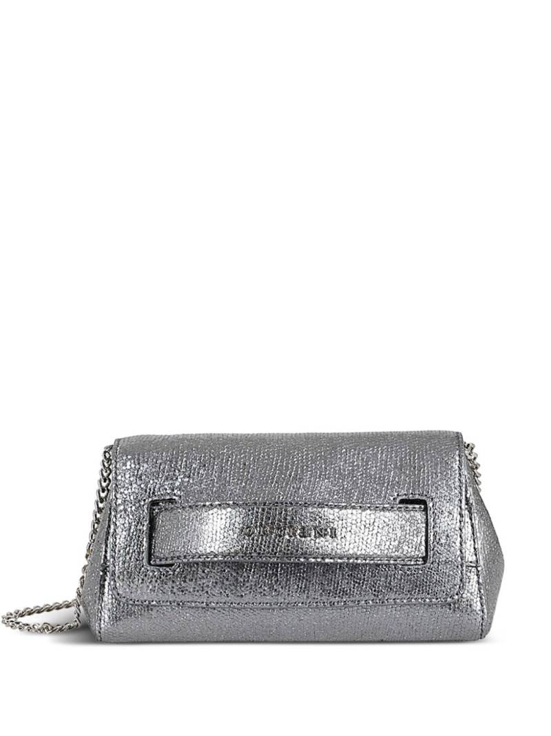 Orciani Gossip clutch bag - Silver von Orciani