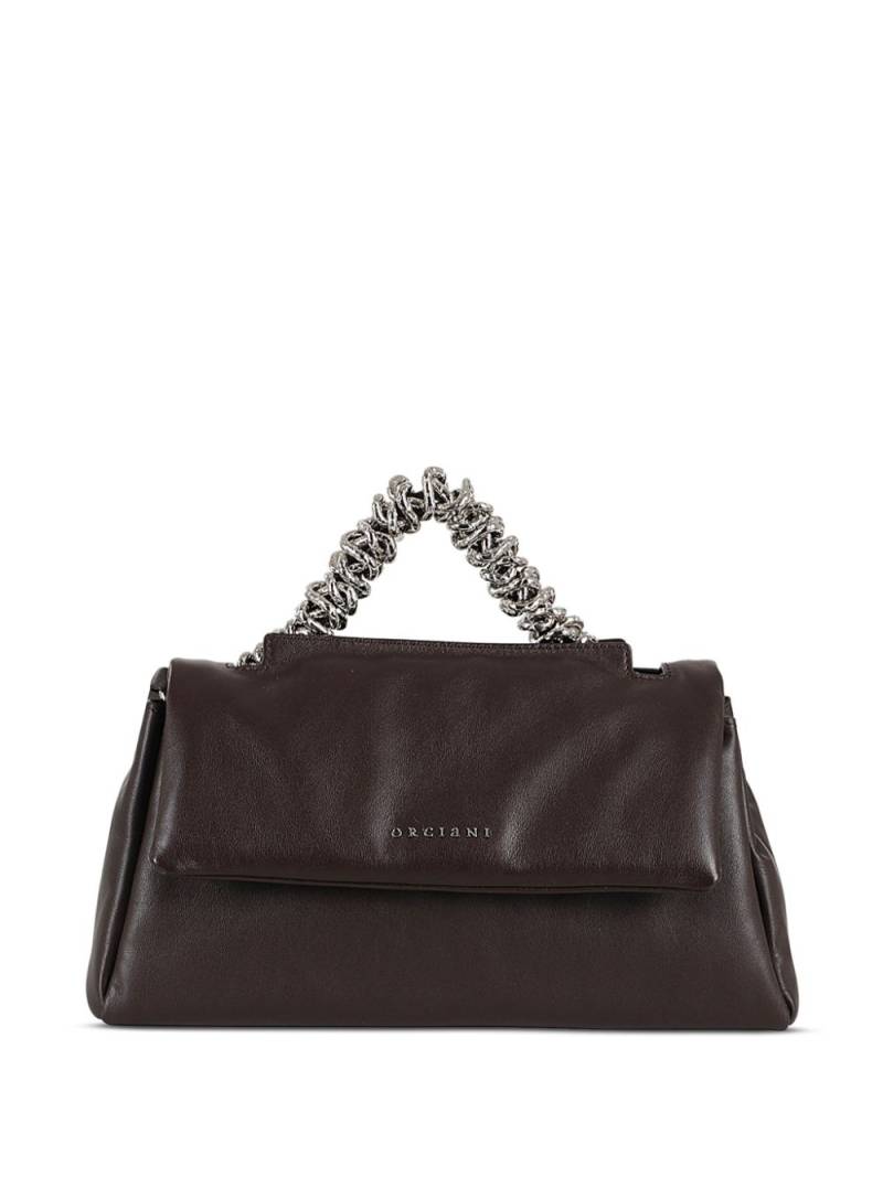 Orciani Sveva two-way handbag - Brown von Orciani