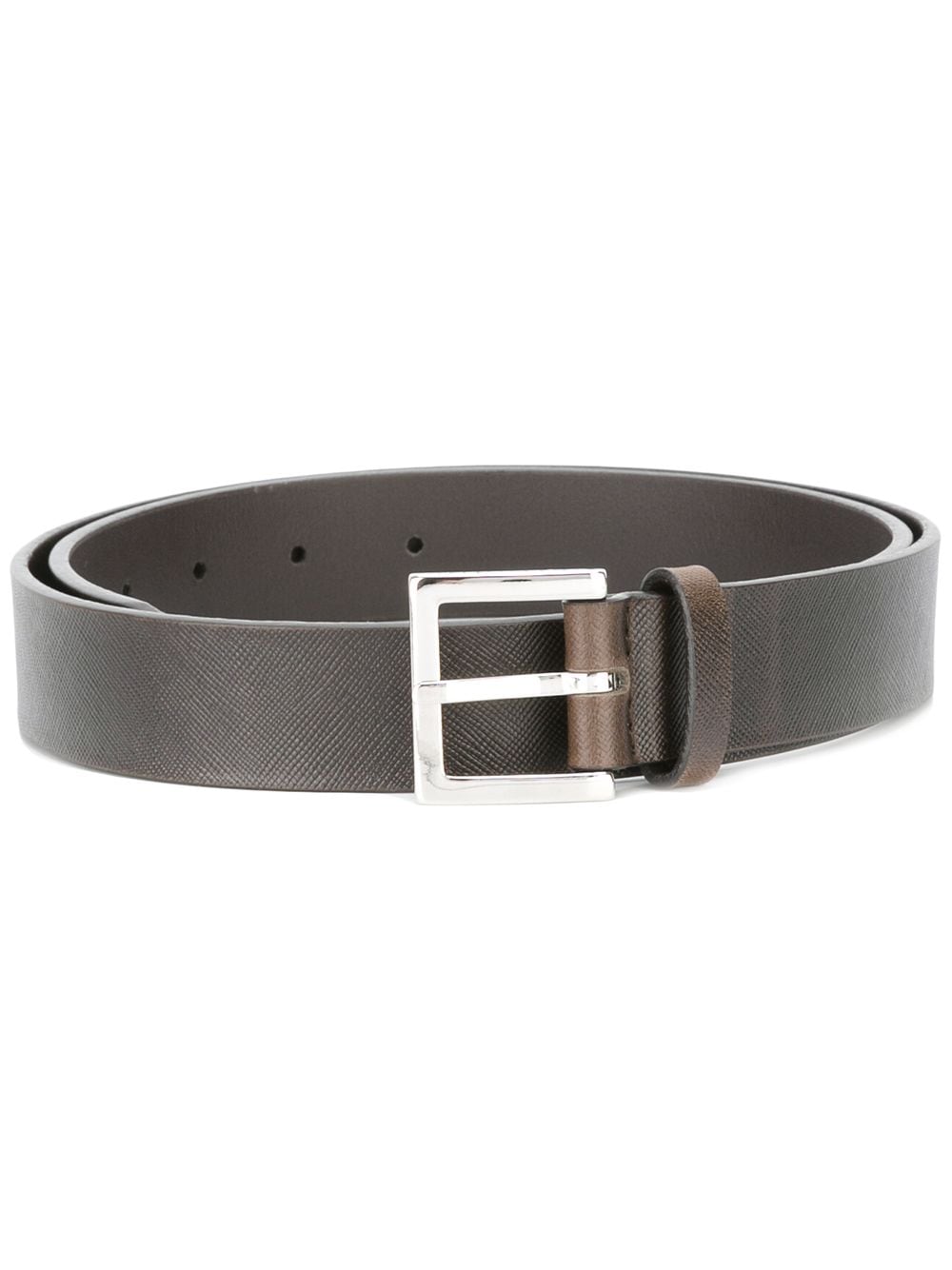 Orciani adjustable square-buckle belt - Brown von Orciani