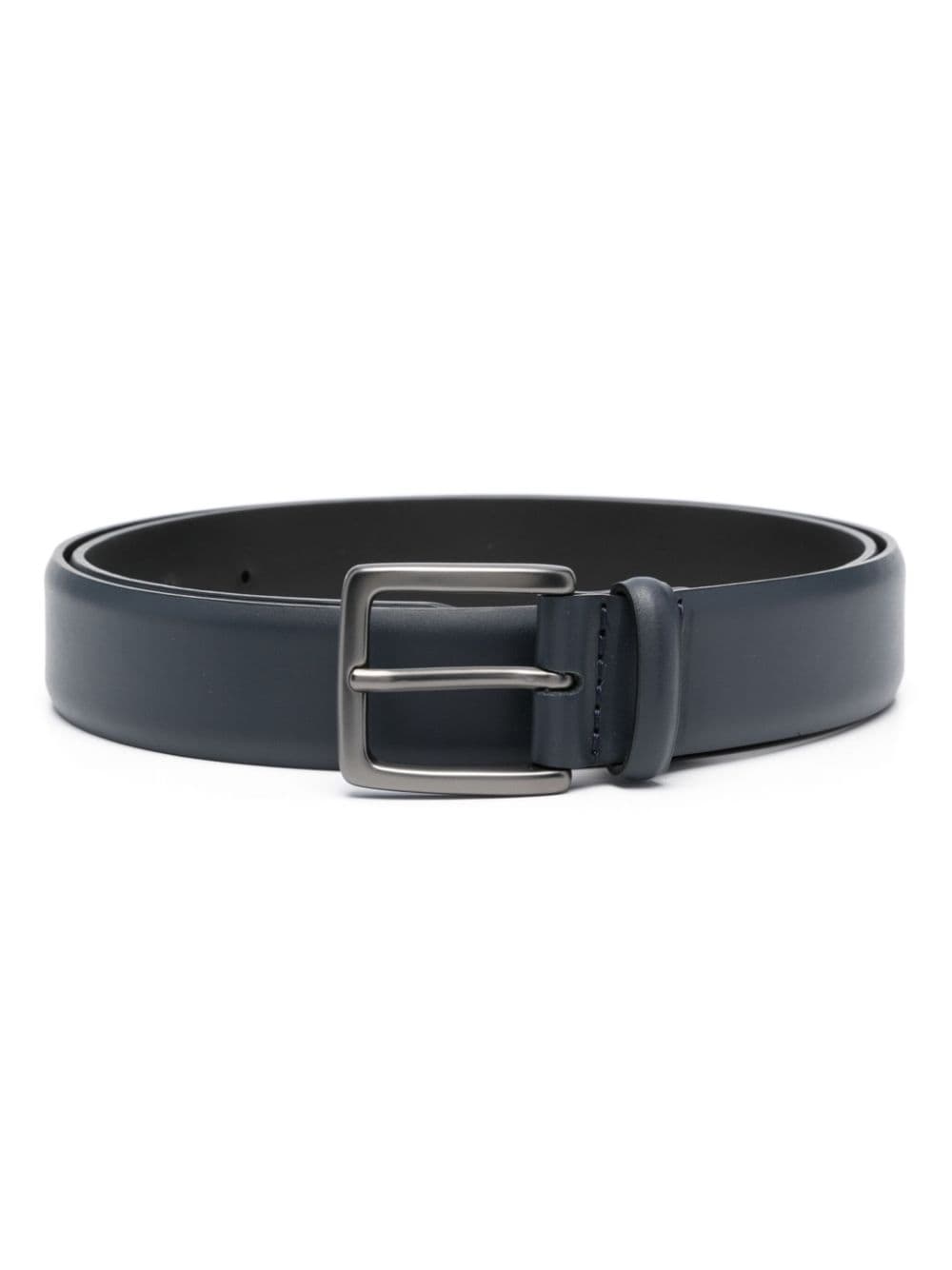 Orciani buckle-fastening leather belt - Blue von Orciani