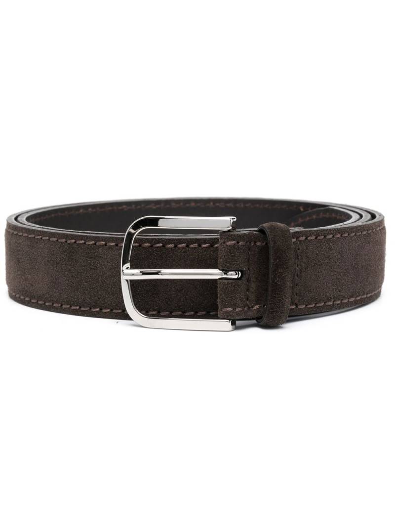 Orciani buckle-fastening leather belt - Brown von Orciani