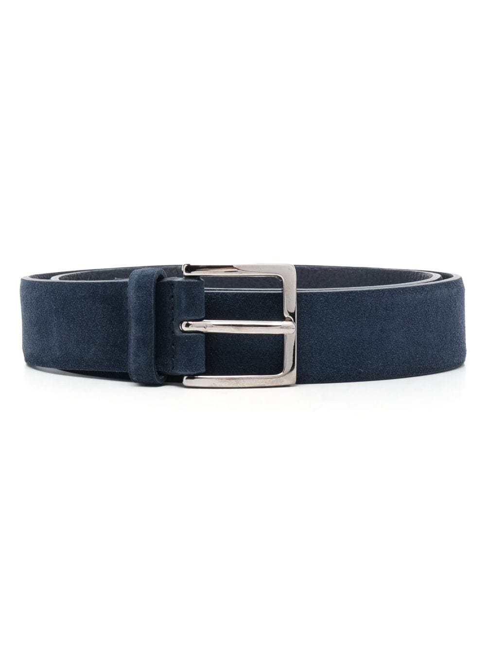 Orciani buckle-fastening suede belt - Blue von Orciani