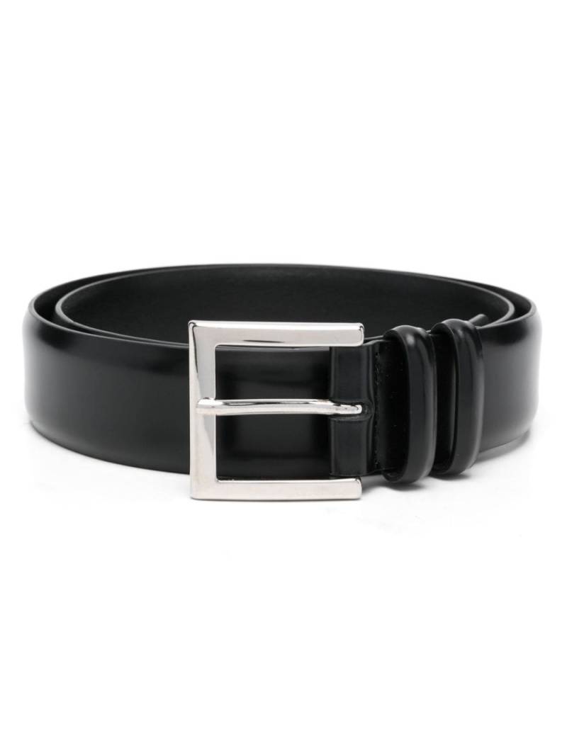 Orciani classic buckle belt - Black von Orciani