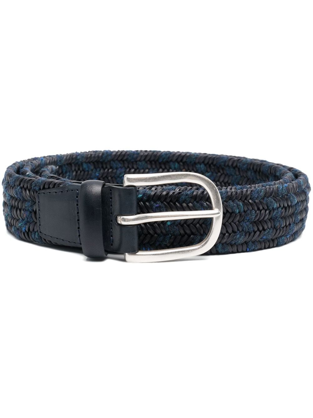 Orciani cotton woven belt - Blue von Orciani