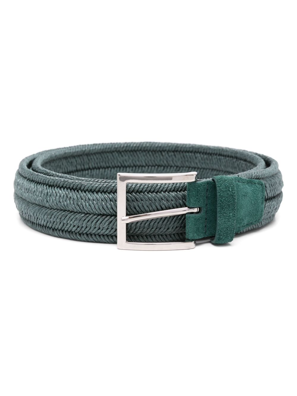 Orciani interwoven buckle-fastening belt - Green von Orciani