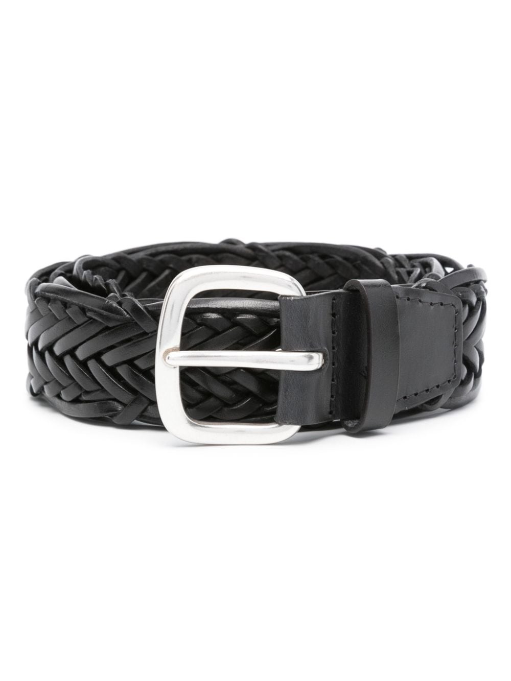 Orciani interwoven-design belt - Black von Orciani