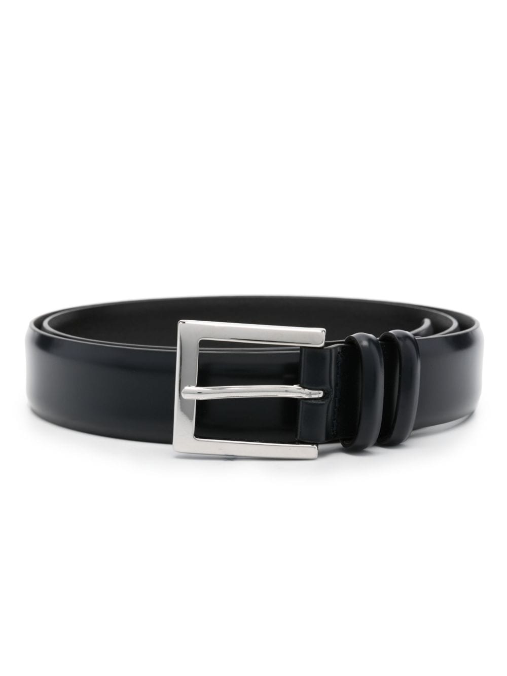 Orciani leather adjustable-fit belt - Blue von Orciani