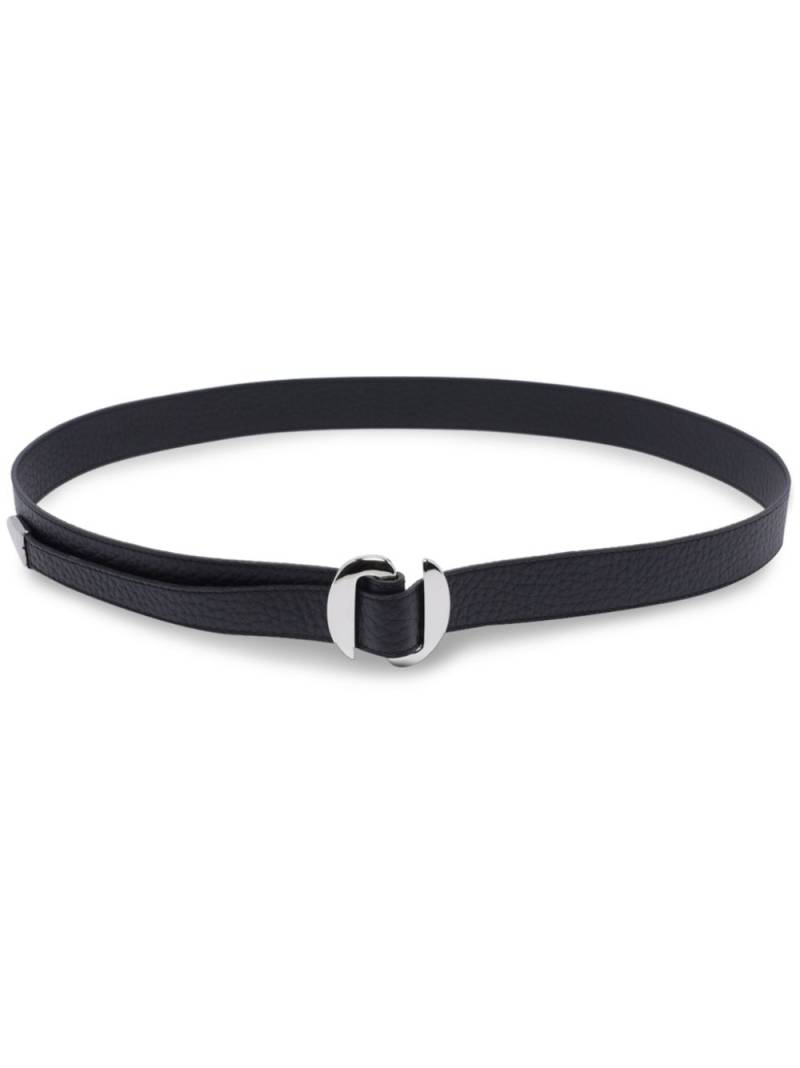 Orciani leather belt - Black von Orciani