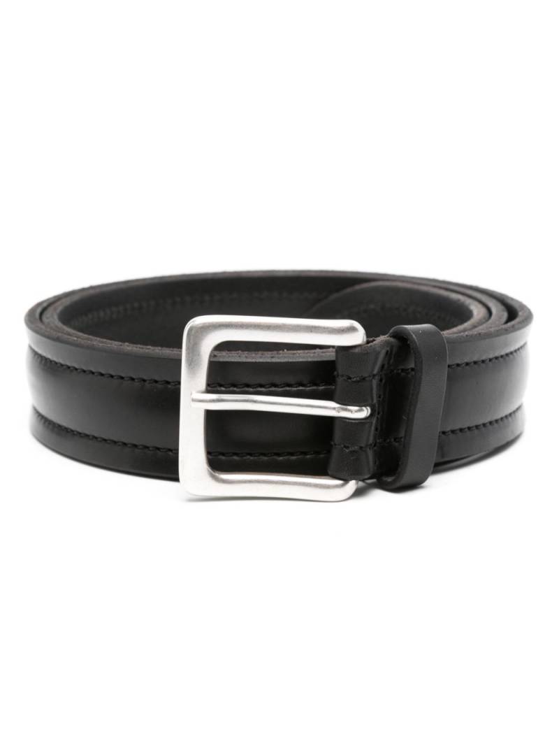 Orciani leather belt - Black von Orciani