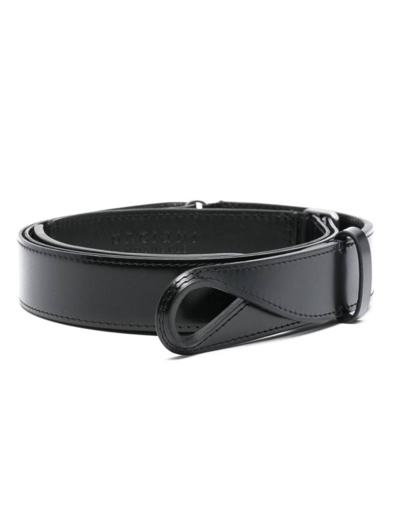 Orciani leather belt - Black von Orciani