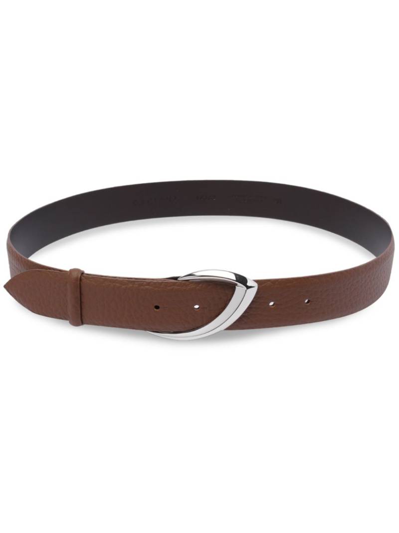 Orciani leather belt - Brown von Orciani