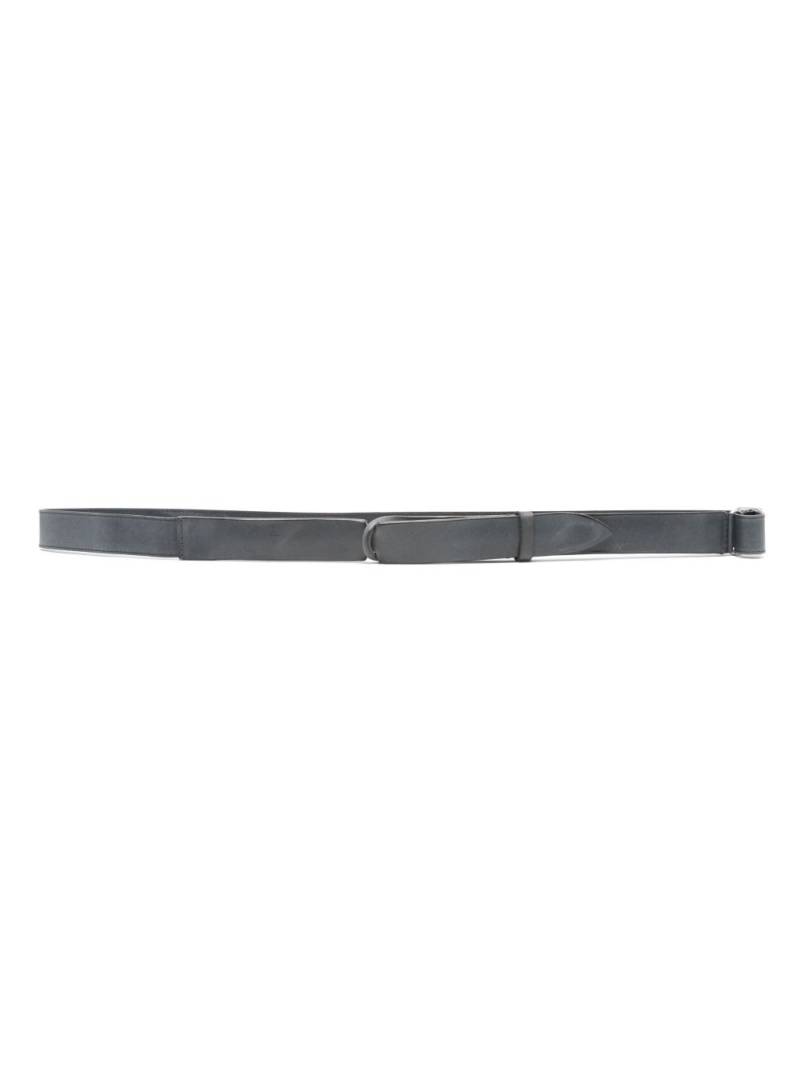 Orciani leather belt - Grey von Orciani