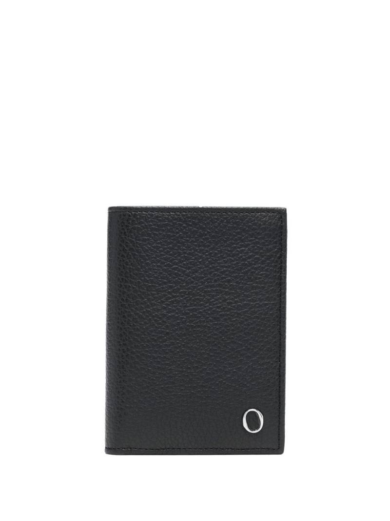 Orciani logo-plaque cardholder - Black von Orciani