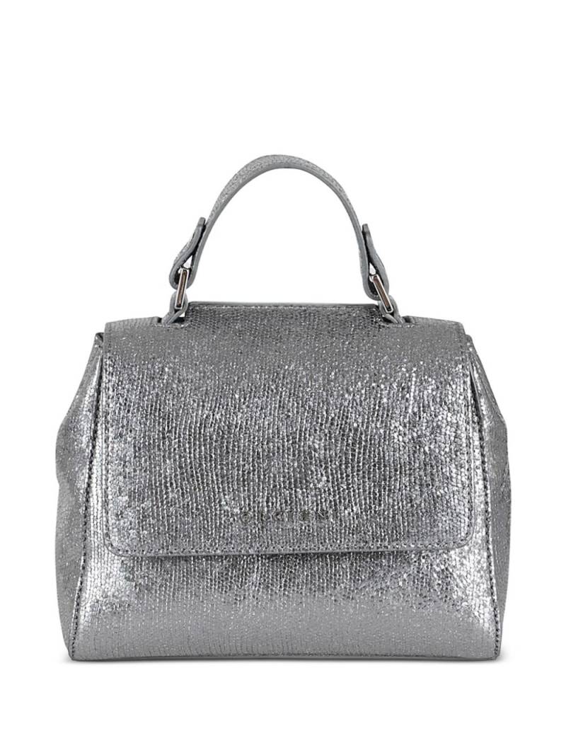 Orciani mini Sveva tote bag - Silver von Orciani