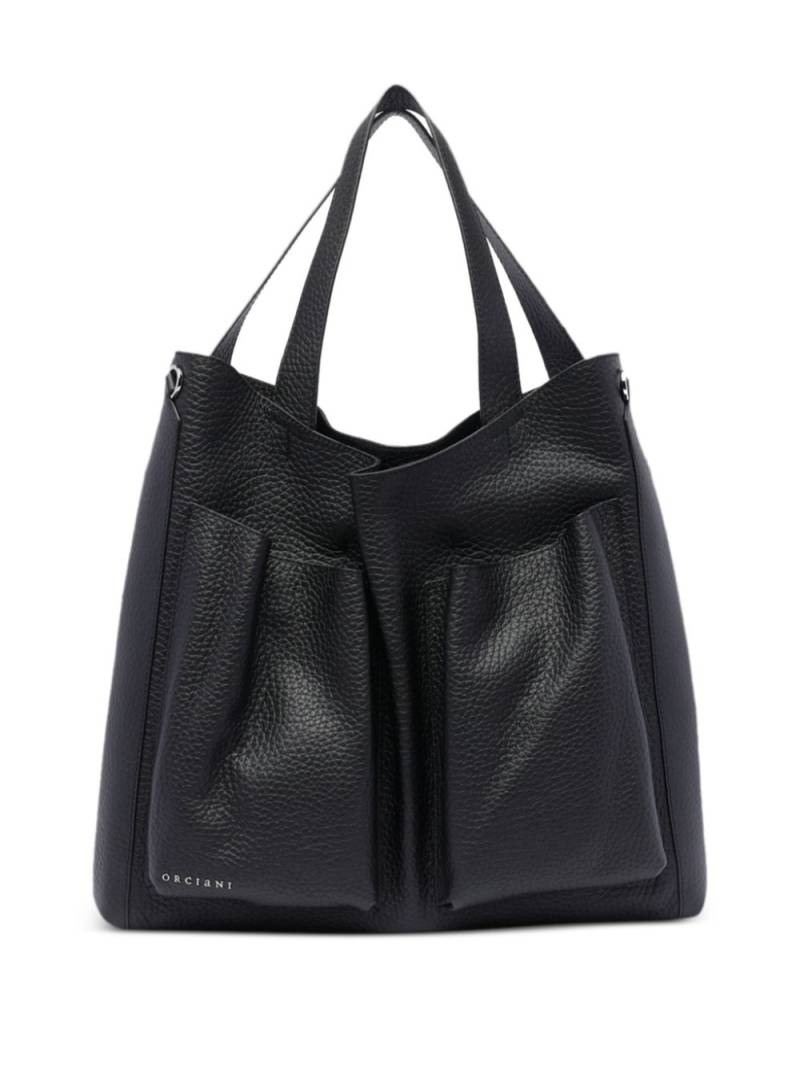 Orciani pouch-pocket shoulder bag - Black von Orciani