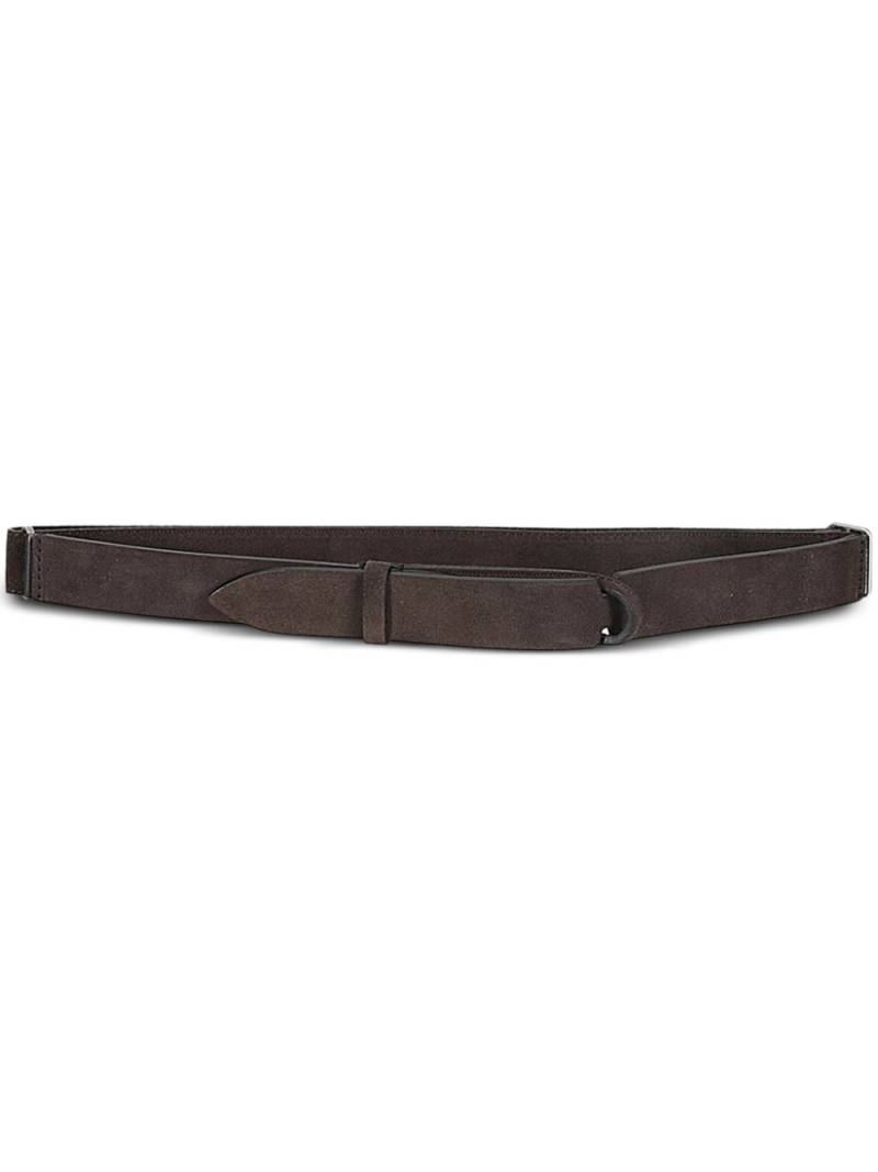 Orciani tonal-stitching leather belt - Brown von Orciani