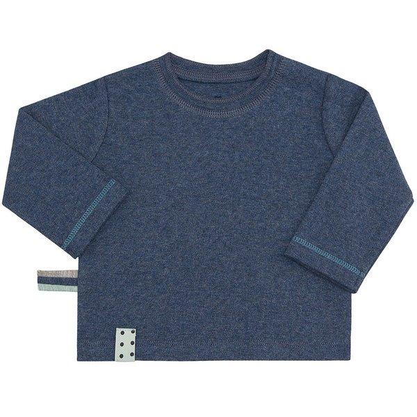 Langarm-shirt Unisex Indigo 0-3M von OrganicEra