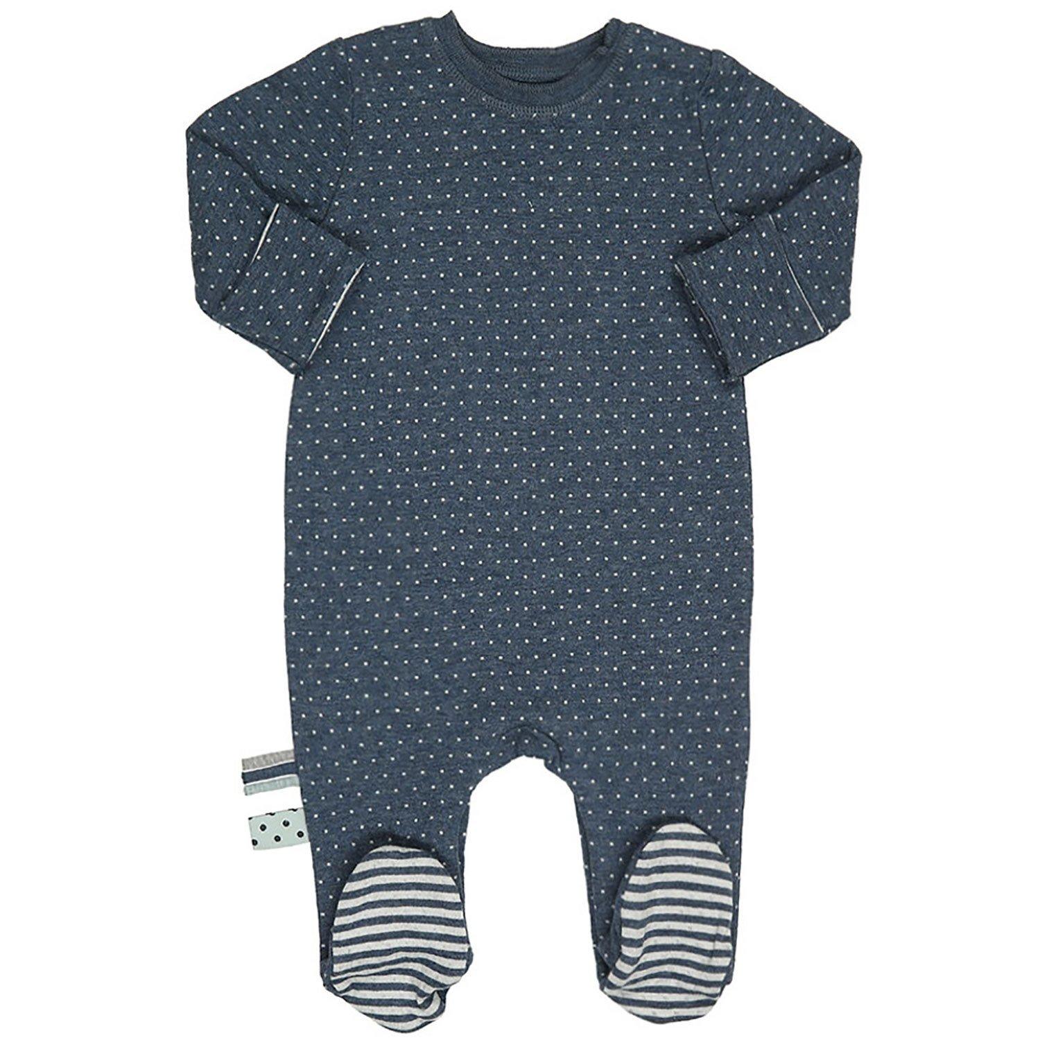 Schlafstrampler Unisex Indigo 0-3M von OrganicEra