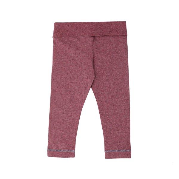 Leggings Unisex Bordeaux 0-3M von OrganicEra