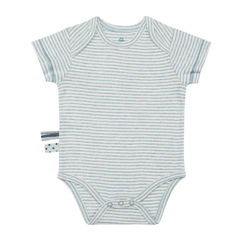 Kurzarm-body Unisex Pastellgrün 0-3M von OrganicEra