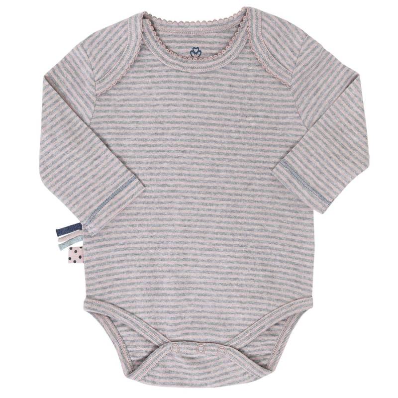 Langarm-body Unisex Rosa 0-3M von OrganicEra