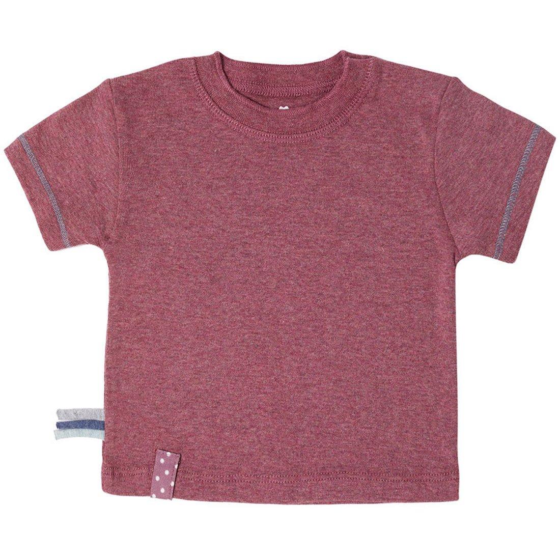 T-shirt Unisex Bordeaux 12-18M von OrganicEra