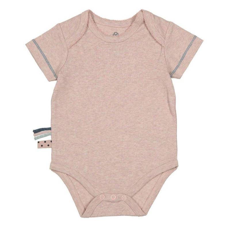 Kurzarm-body Unisex Rosa 18-24M von OrganicEra