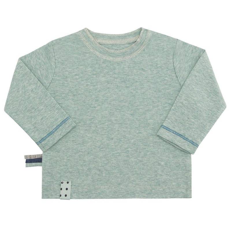 Langarm-shirt Unisex Pastellgrün 18-24M von OrganicEra