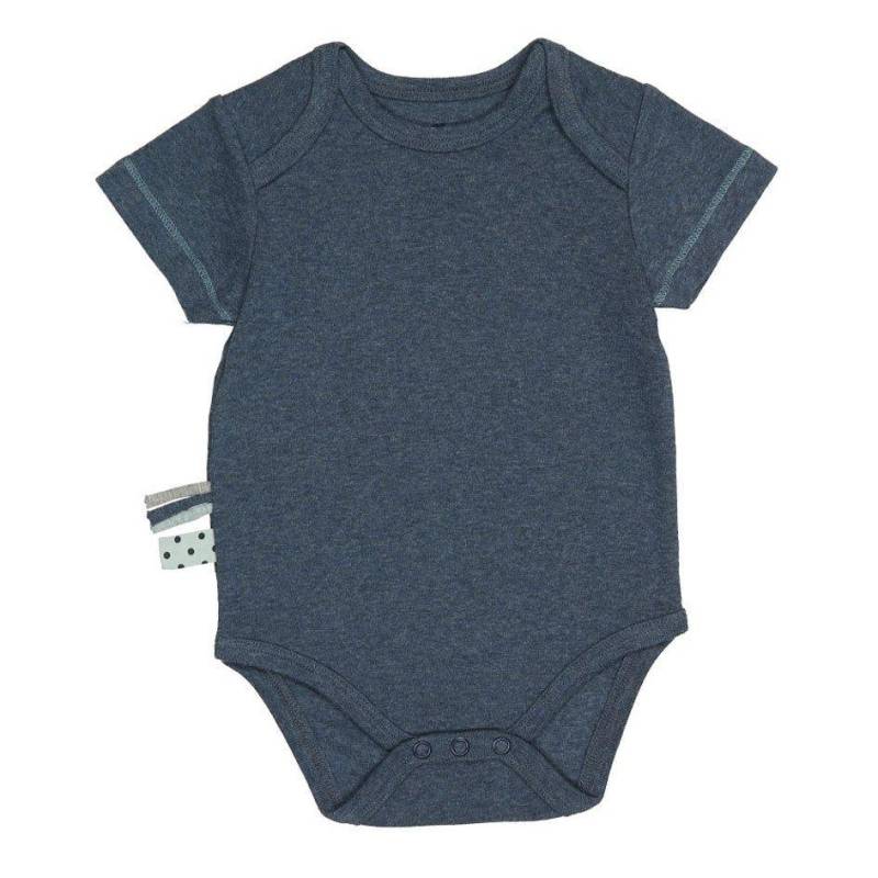 Kurzarm-body Unisex Indigo 18-24M von OrganicEra