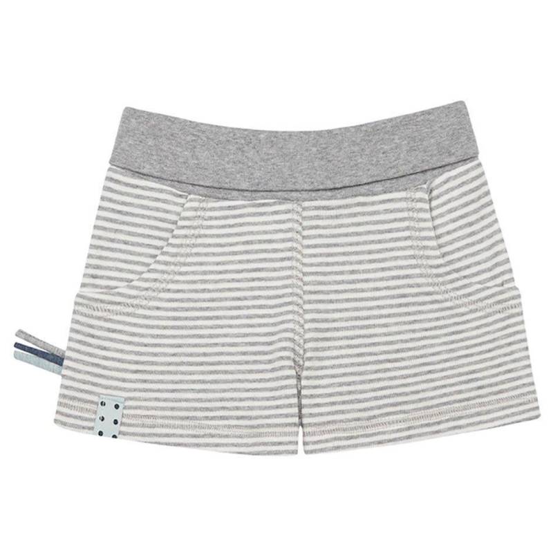 Schlupf-shorts Unisex Taubengrau 3-6M von OrganicEra