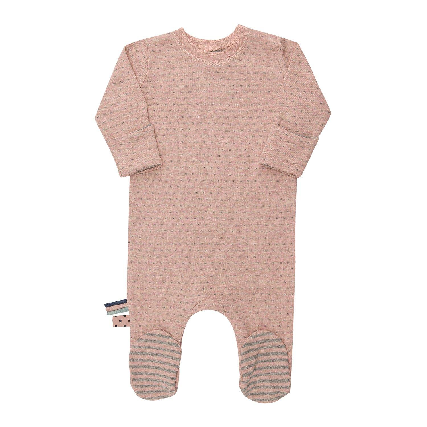 Schlafstrampler Unisex Rosa 0-3M von OrganicEra