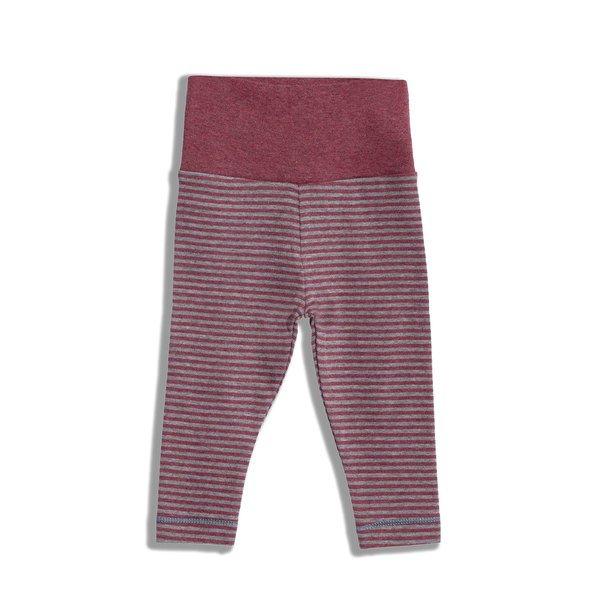 Leggings Unisex Bordeaux 3-6M von OrganicEra