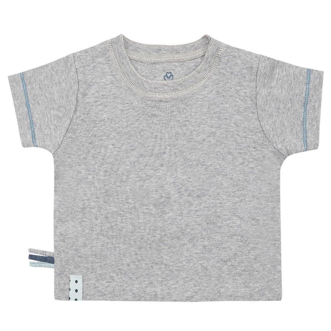 T-shirt Unisex Taubengrau 18-24M von OrganicEra