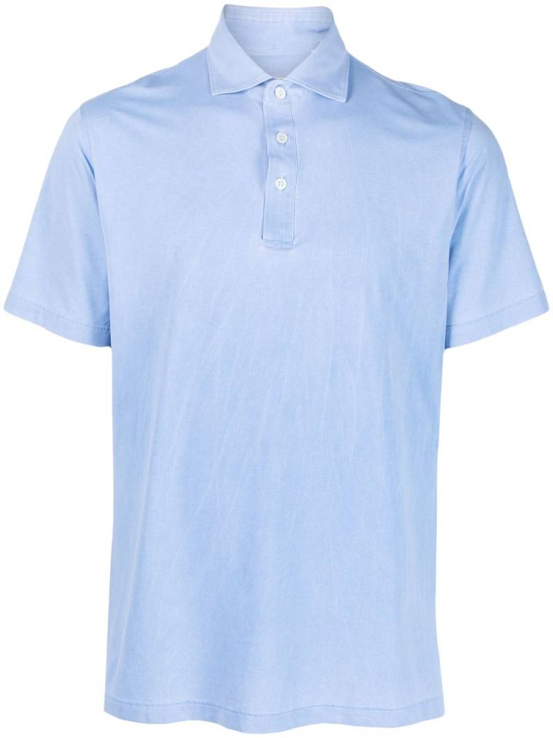 Orian short-sleeve polo shirt - Blue von Orian