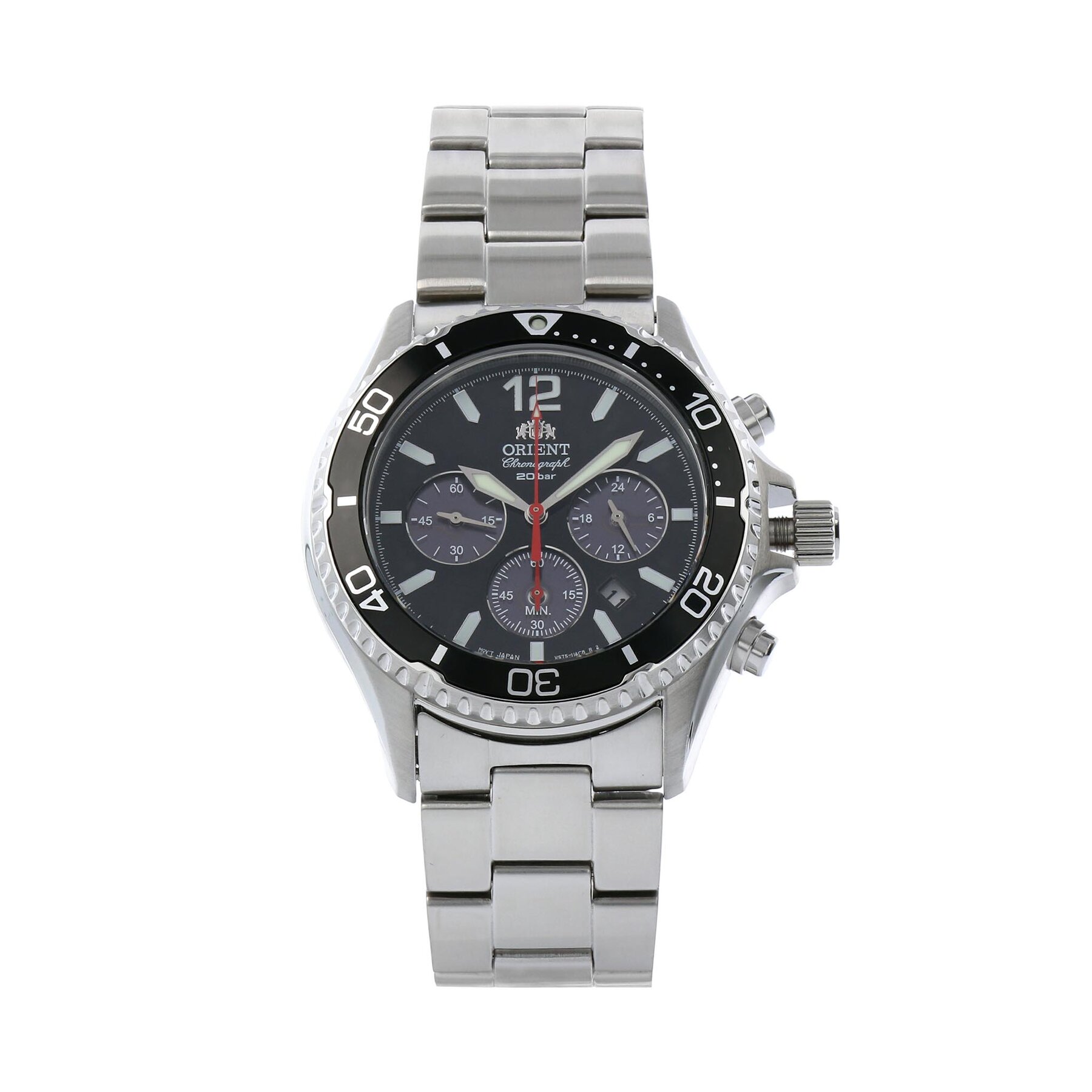 Uhr Orient Mako Solar RA-TX0202B10B Silberfarben Uhr Orient Mako Solar RA-TX0202B10B Silberfarben von Orient