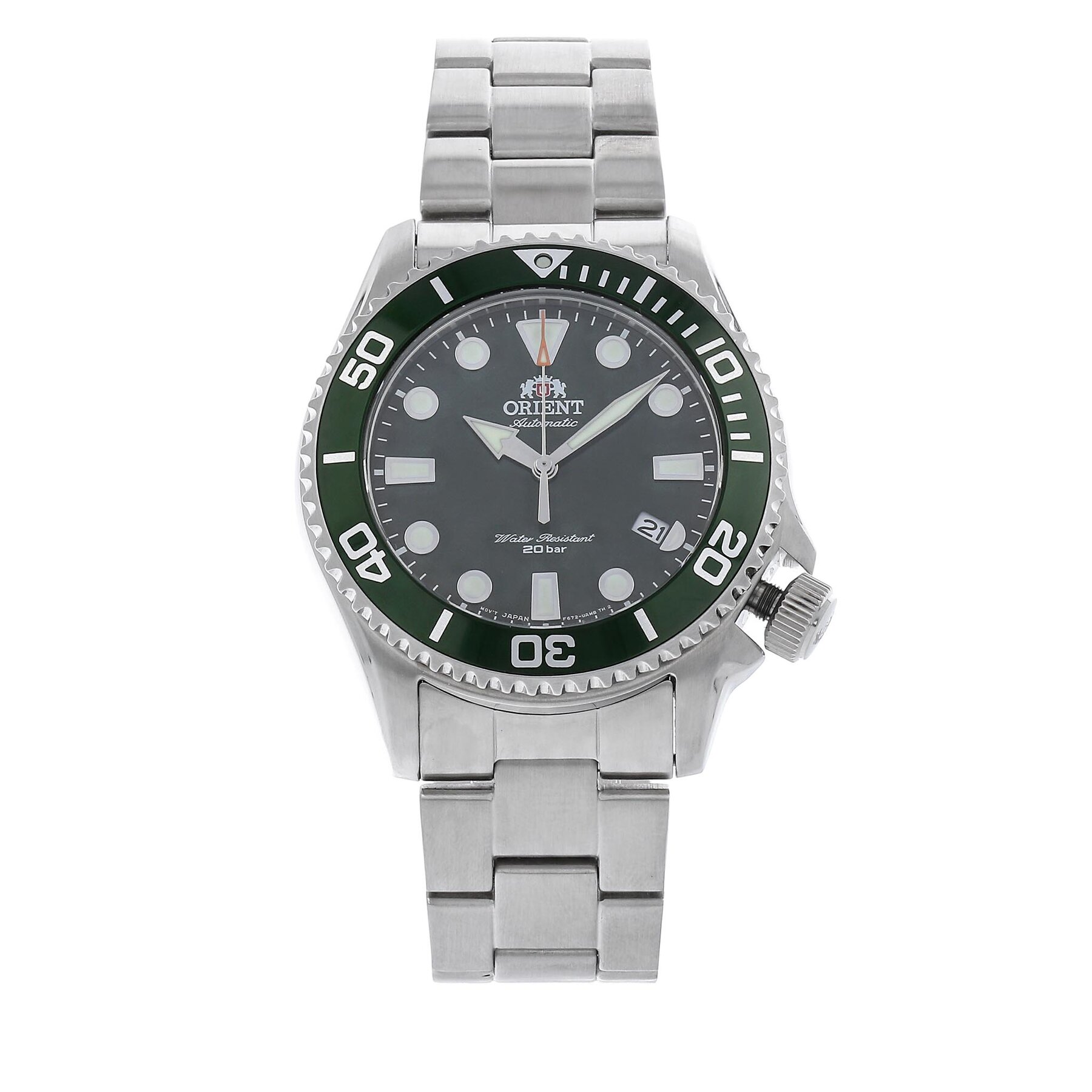 Uhr Orient Sports Driver RA-AC0K02E10B Silberfarben Uhr Orient Sports Driver RA-AC0K02E10B Silberfarben von Orient