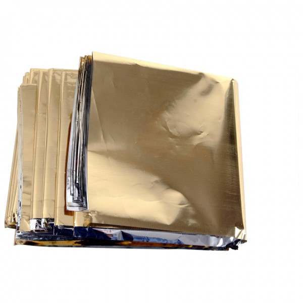 Origin Outdoors - Rettungsdecke - Rettungsdecke Gr 210 x 160 cm gold /grau von Origin Outdoors