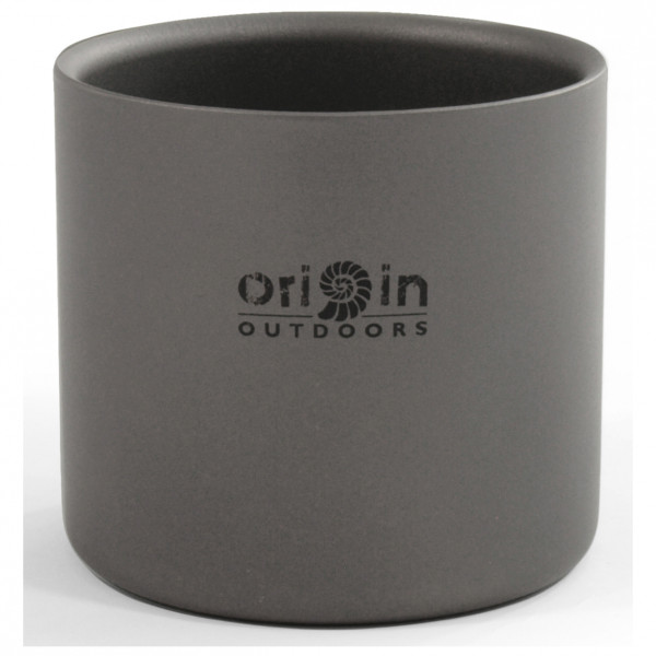 Origin Outdoors - Titan Thermobecher - Becher Gr 120 ml grau von Origin Outdoors