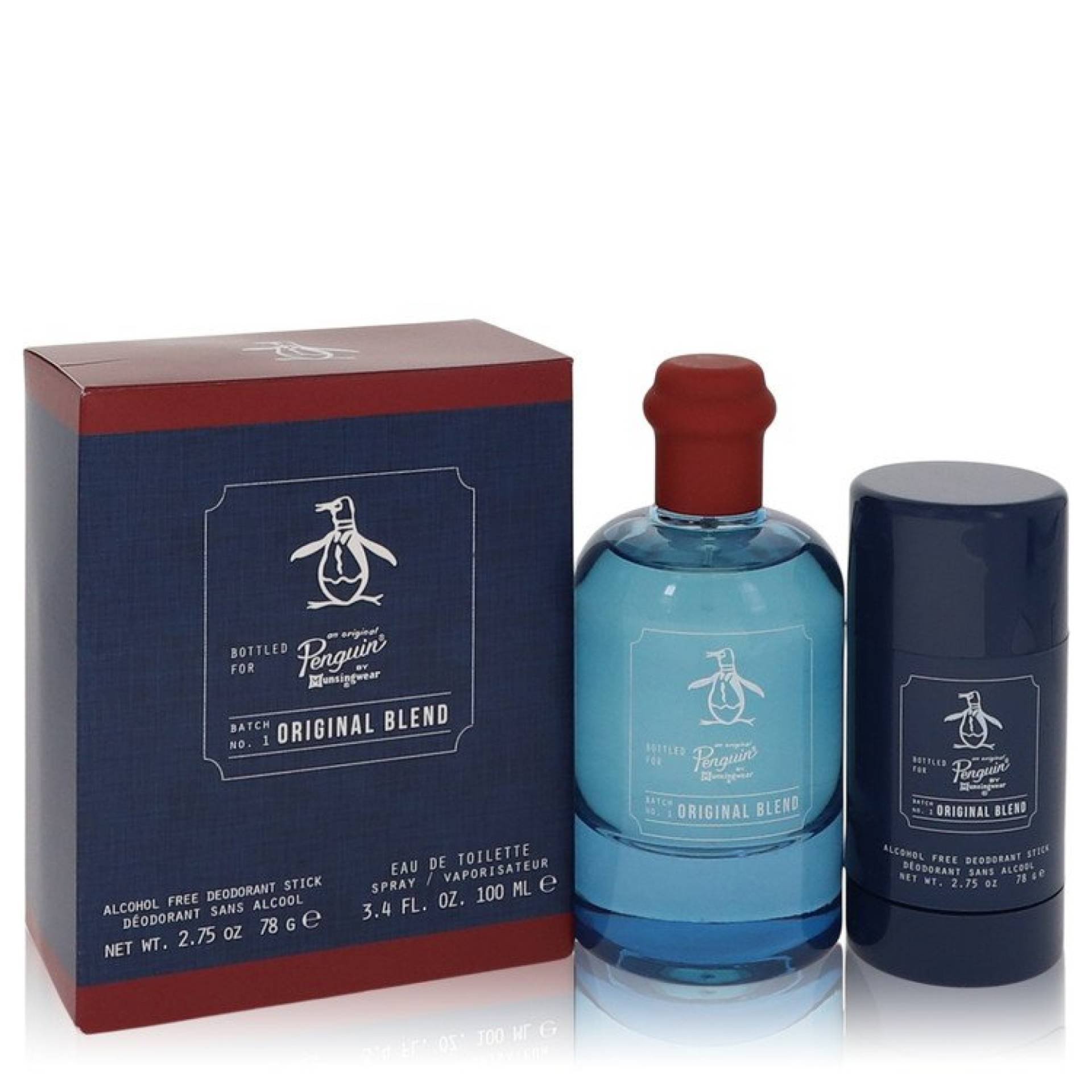 Original Penguin Original Blend Gift Set -- 100 ml Eau De Toilette Spray + 2.75 Deodorant Stick (Alcohol Free) von Original Penguin