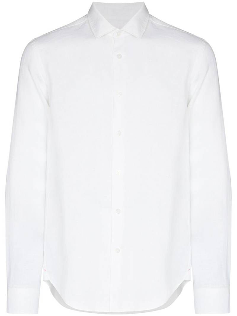 Orlebar Brown Giles linen shirt - White von Orlebar Brown