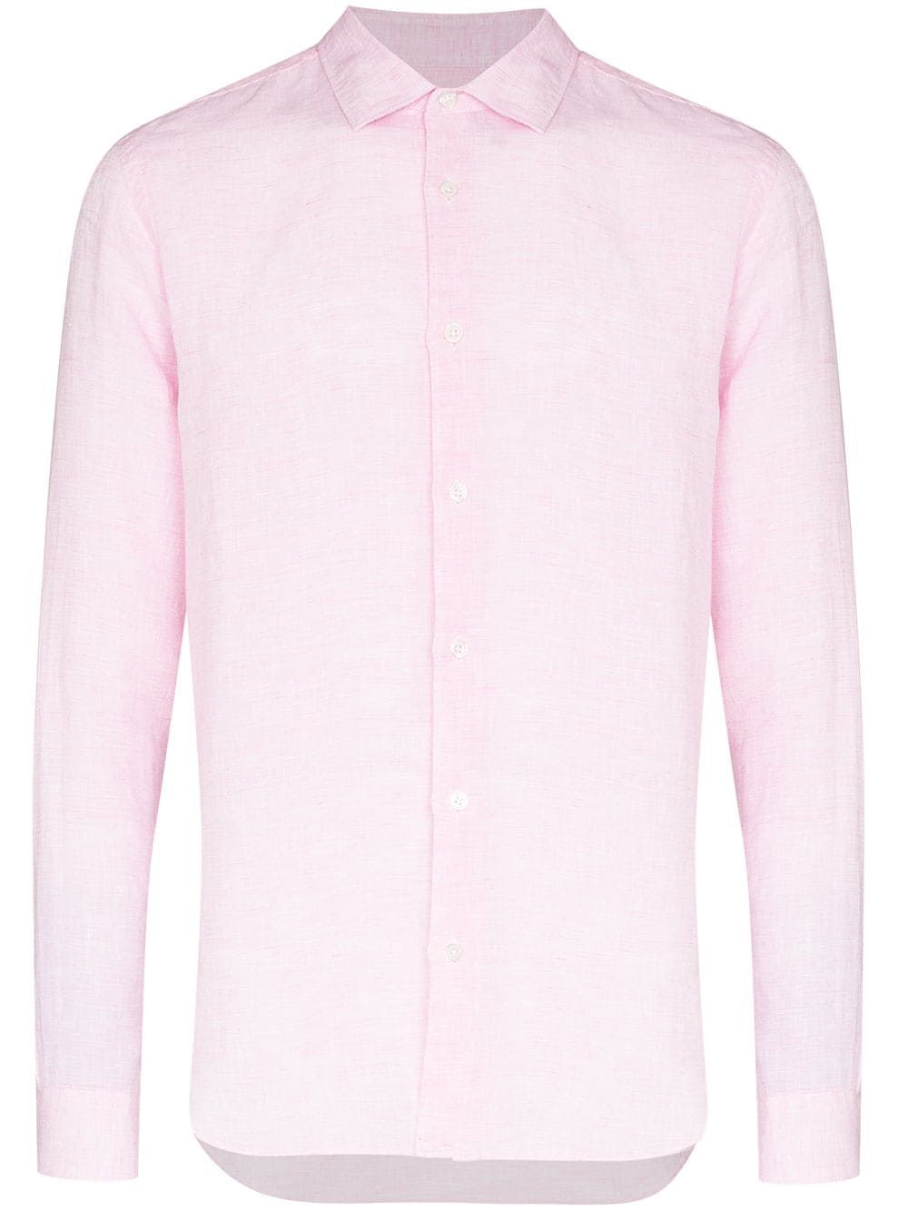 Orlebar Brown Giles linen shirt - Pink von Orlebar Brown