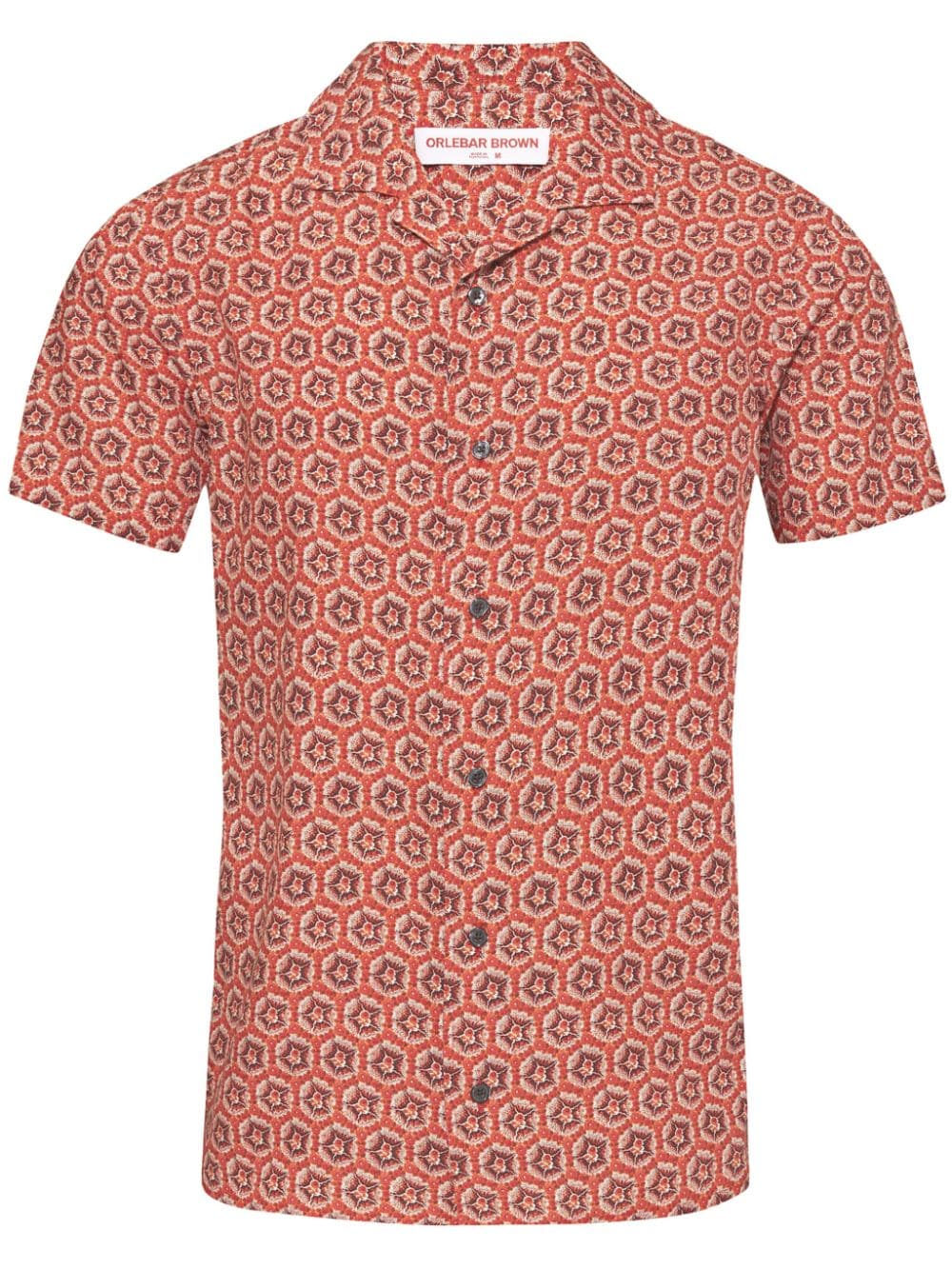 Orlebar Brown Hibbert Roseate shirt - Red von Orlebar Brown