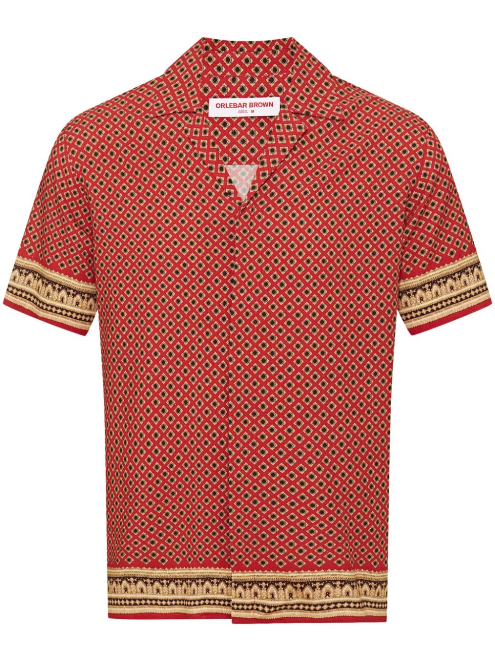 Orlebar Brown Maitan Solmio shirt - Red von Orlebar Brown